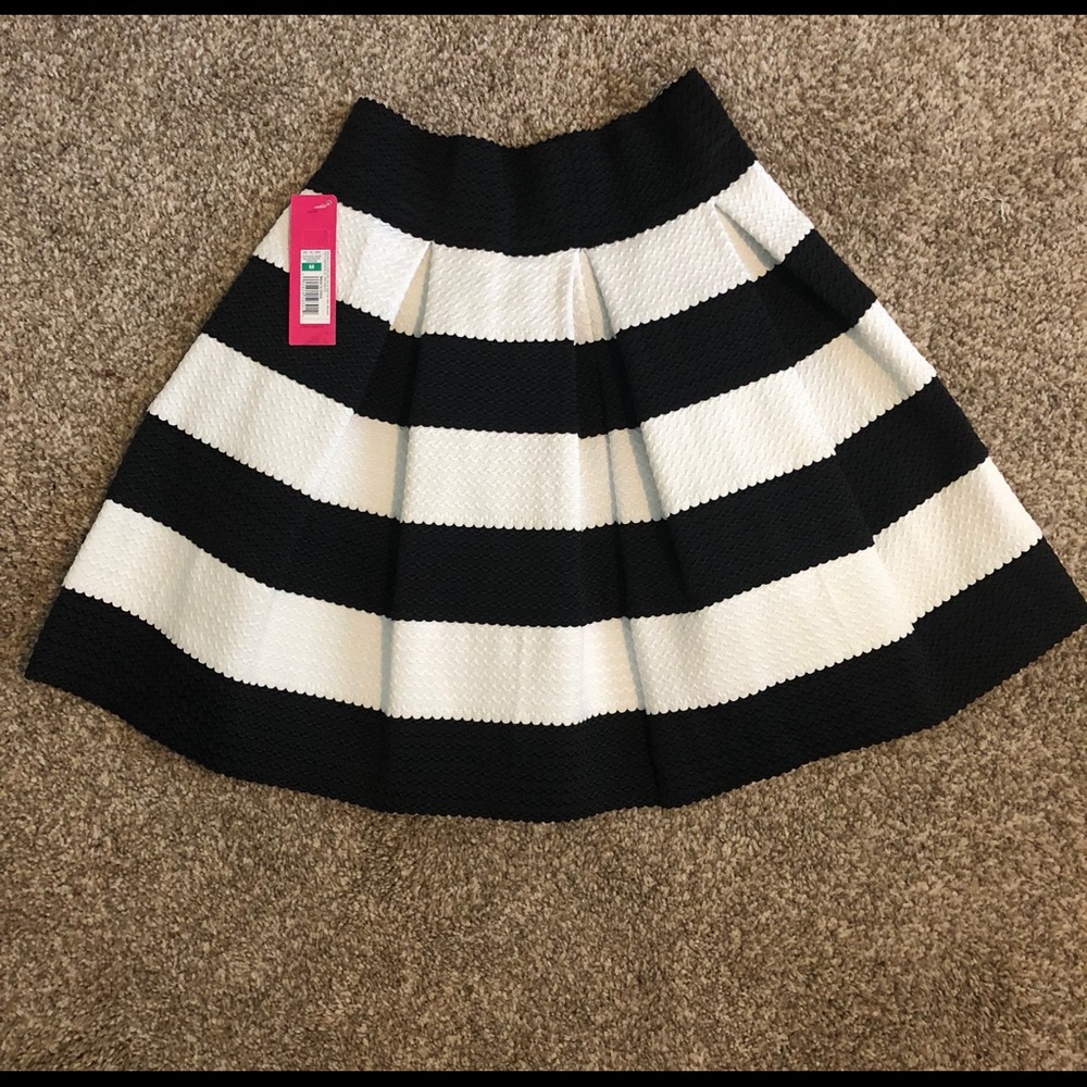 Black and white skirt-new with tags